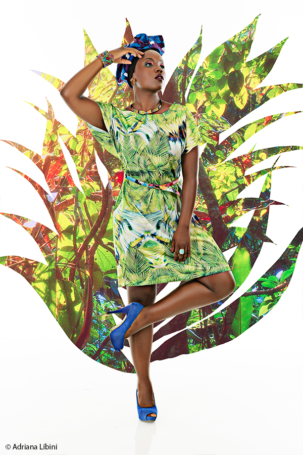 Tropical Paradise Editorial de Moda Plus Size - Verão 2015 - 2