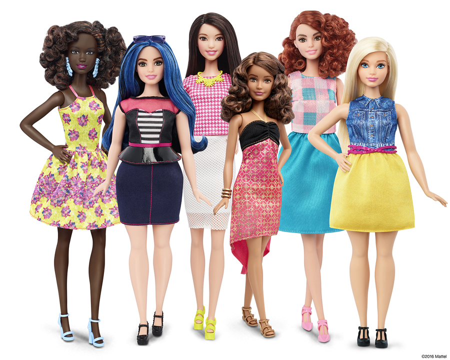 Lookbook Barbie Fashionitas 2016 - Barbie curvilínea