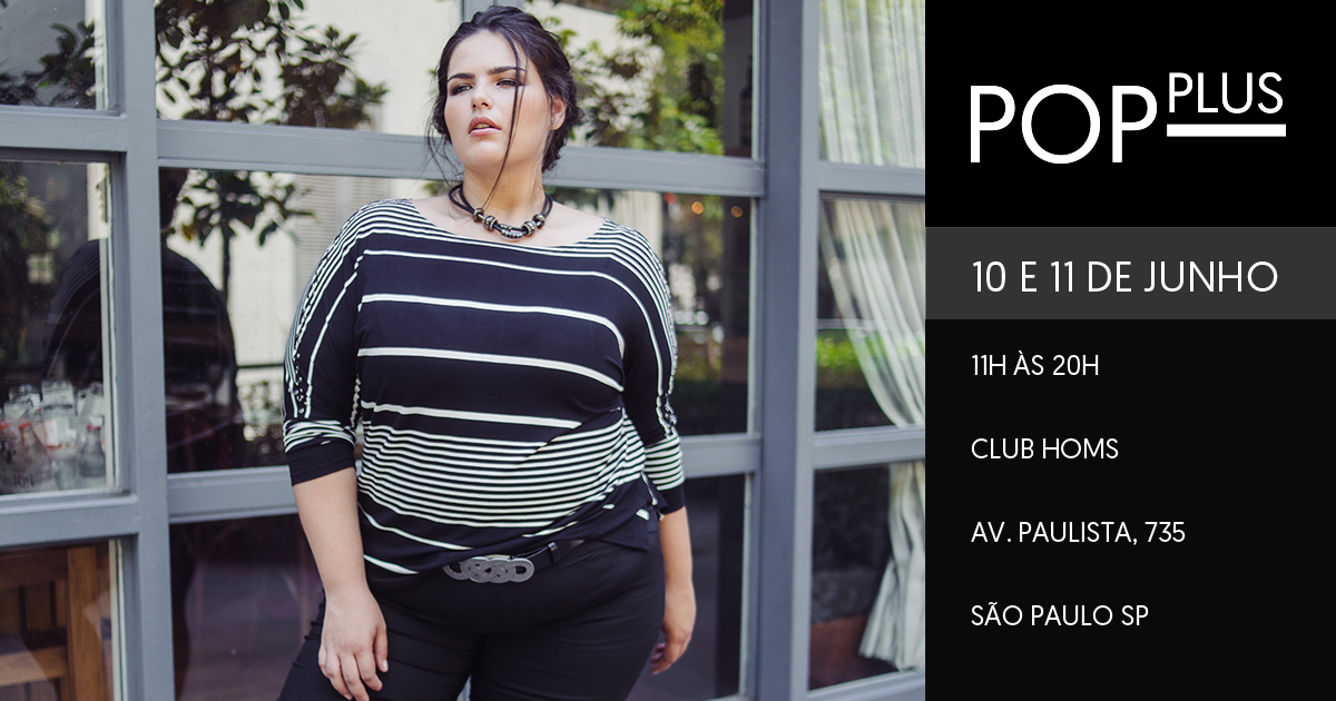 Pop Plus - feira de moda plus size