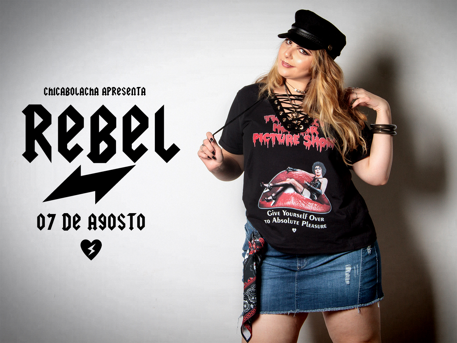 ChicaBolacha lança coleção REBEL